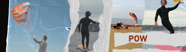 Flysurfer Pow auf Land oder Wasser